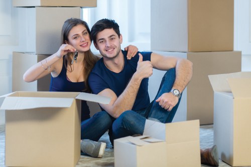 Commercial removals service helping a business move in Tooting