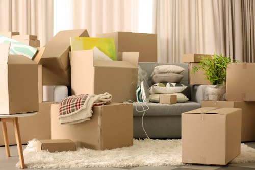 Preparing desks, boxes, and IT equipment for relocation