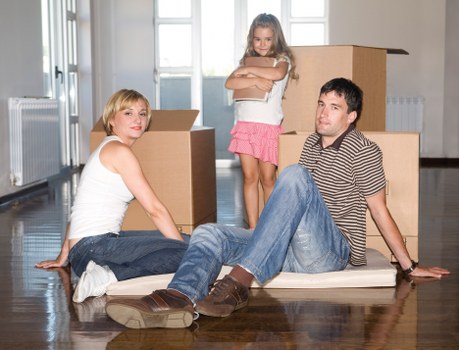 Local removals truck supporting flat and house moves in Tooting